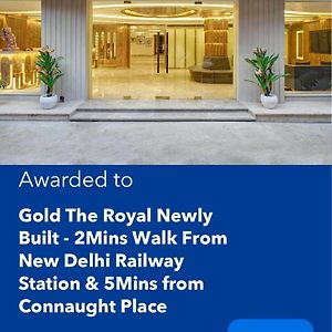 Newly Built Gold The Royal With Rooftop Restaurant - 2Mins Walk From New Delhi Rail Station & 5Mins From Connaught Place